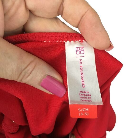 No Boundaries Juniors One Piece Swimsuit Size Small - Picture 4 of 6